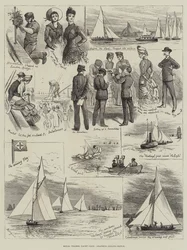 Royal Thames Yacht Club, partida de vela amadora